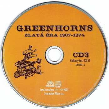 3CD Greenhorns: Zlatá Éra 1967-1974 41437