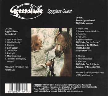 2CD Greenslade: Spyglass Guest 120391