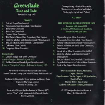 2CD Greenslade: Time And Tide DIGI 194257