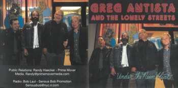 CD Greg Antista And The Lonely Streets: Under The Neon Heat 311104