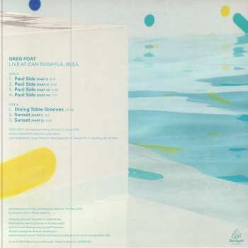 LP Greg Foat:  Live At Can Rudayla, Ibiza 540380