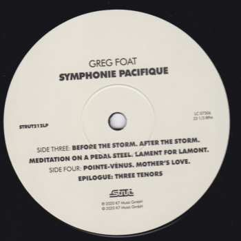 2LP Greg Foat: Symphonie Pacifique 58039