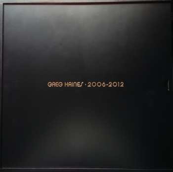 Album Greg Haines: 2006-2012