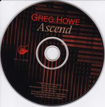 CD Greg Howe: Ascend