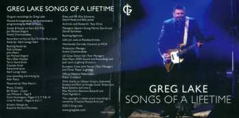 CD Greg Lake: Songs Of A Lifetime 298559