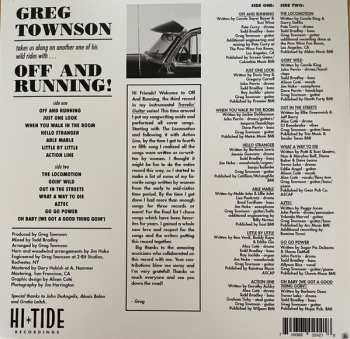 LP Greg Townson: Off And Running 349737