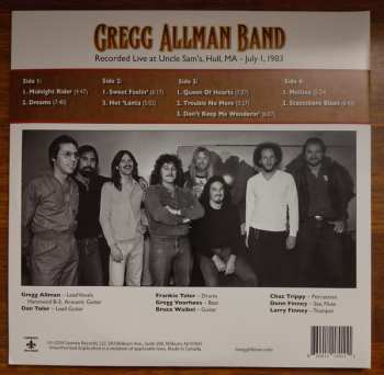 2LP The Gregg Allman Band: Uncle Sam's (Hull, MA - July 1, 1983) LTD | NUM