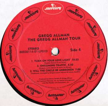 2LP Gregg Allman: The Gregg Allman Tour  LTD 395604