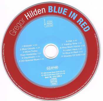 CD Gregor Hilden: Blue In Red 285206