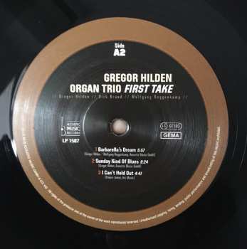 2LP Gregor Hilden Organ Trio: First Take 70635
