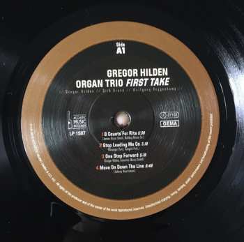 2LP Gregor Hilden Organ Trio: First Take 70635