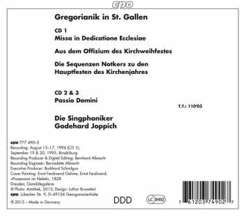 3CD Gregorian: Gregorianik in St. Gallen