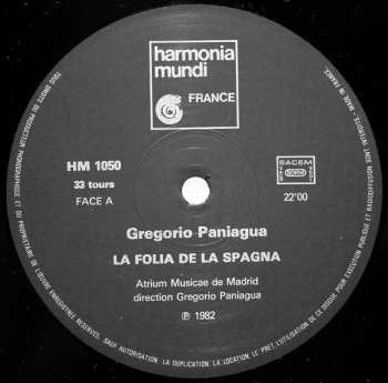 LP Gregorio Paniagua: La Folia De La Spagna 534954