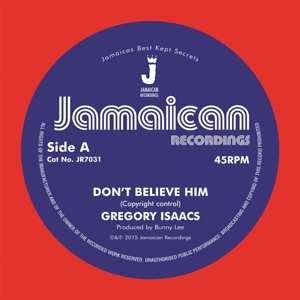 Album Gregory Isaacs: Don't Believe Him/version