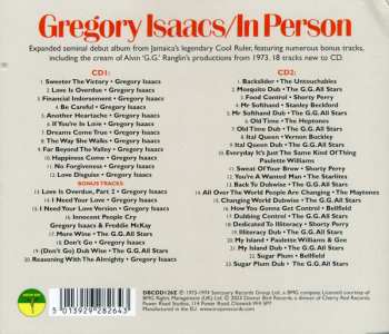 2CD Gregory Isaacs: In Person 488935