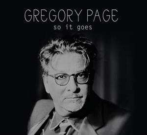 Album Gregory Page: So It Goes