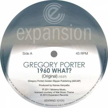 Album Gregory Porter: 1960 What?
