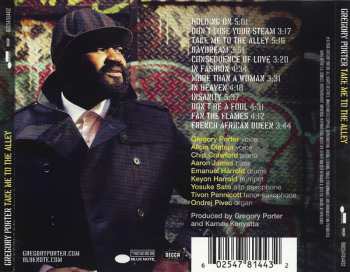 CD Gregory Porter: Take Me To The Alley 35555