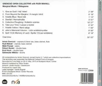 CD Grencsó Open Collective: Marginal Music = Rétegzene 310231