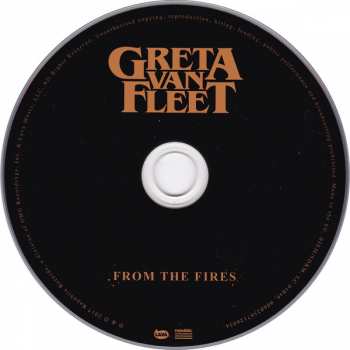 CD Greta Van Fleet: From The Fires 13485