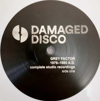 LP Grey Factor: 1979-1980 A.D. (Complete Studio Recordings) CLR | LTD 493269