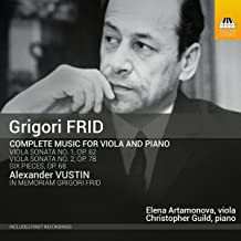 Grigory Frid: Complete Music For Viola And Piano