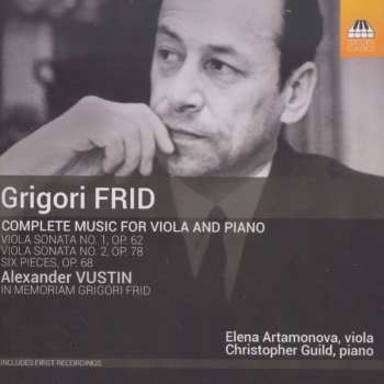 CD Grigory Frid: Complete Music For Viola And Piano 484642