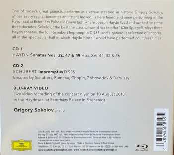 2CD/Blu-ray Grigory Sokolov: At Esterházy Palace 436391