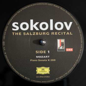 2LP Grigory Sokolov: The Salzburg Recital 522374