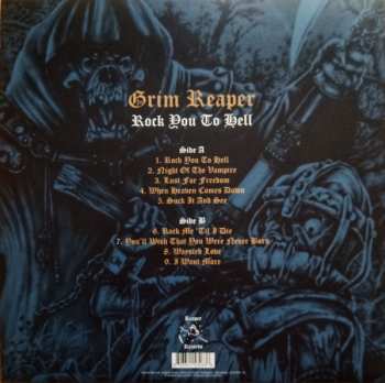 LP Grim Reaper: Rock You To Hell LTD | CLR 391709