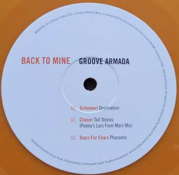 2LP Groove Armada: Back To Mine CLR 341500