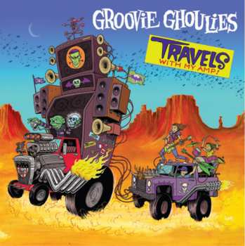 LP Groovie Ghoulies: Travels With My Amp (blue & Green Galaxy Vinyl) 429843
