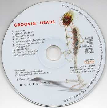 CD Groovin' Heads: Overstep