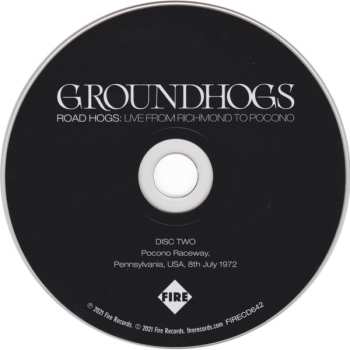 2CD The Groundhogs: Road Hogs: Live From Richmond To Pocono 476668