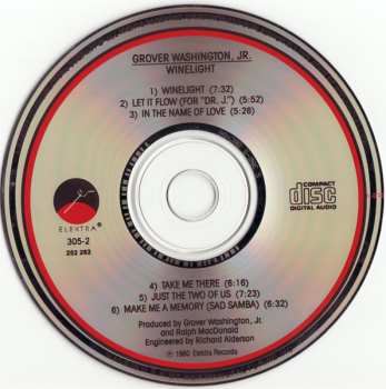 CD Grover Washington, Jr.: Winelight