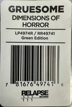 LP Gruesome: Dimensions Of Horror CLR 488922