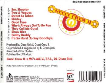 CD Gucci Crew II: What Time Is It? It's Gucci Time