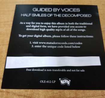 LP Guided By Voices: Half Smiles Of The Decomposed 187413