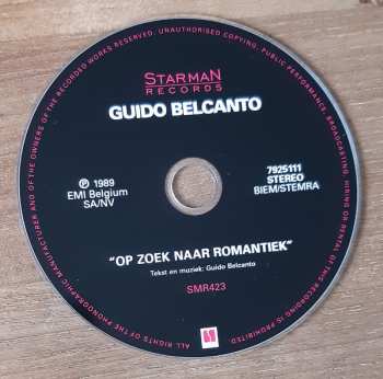CD Guido Belcanto: Op Zoek Naar Romantiek 430625