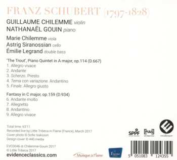CD Guillaume Chilemme: La Truite : Fantaisie En Ut Mayeur 464962