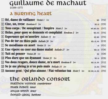CD Guillaume de Machaut: A Burning Heart 330566