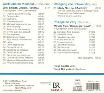CD Guillaume de Machaut: Ars Nova - New Music 154230