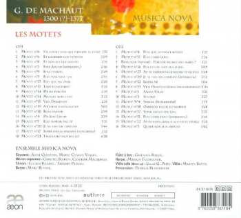 2CD Guillaume de Machaut: Les Motets 329645