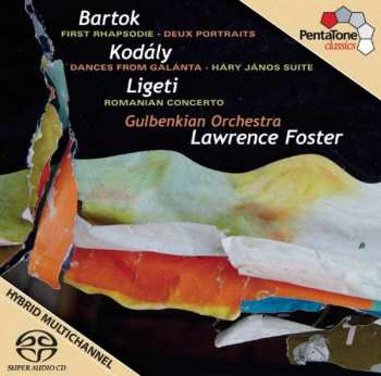 Album Gulbenkian Orchestra: Bartók - First Rhapsodie, Deux Portraits; Kodály - Dances from Galanta, Háry János Suite; Ligeti - Romanian Concerto