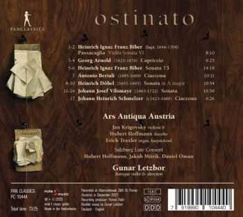 CD Gunar Letzbor: Ostinato 409046
