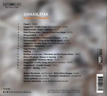 SACD Gunnar Idenstam: Jukkaslåtar - Songs for Jukkasjärvi 445501