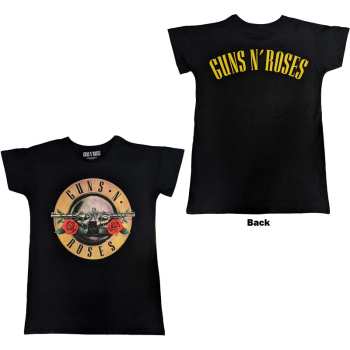 Merch Guns N' Roses: Guns N' Roses Ladies Nightdress: Classic Logo (back Print) (large) L