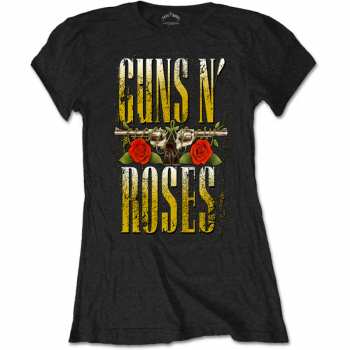 Merch Guns N' Roses: Dámské Tričko Big Guns  L