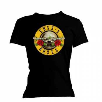 Merch Guns N' Roses: Dámské Tričko Classic Bullet Logo Guns N' Roses 