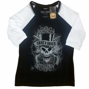 Merch Guns N' Roses: Dámské Tričko Faded Skull  M